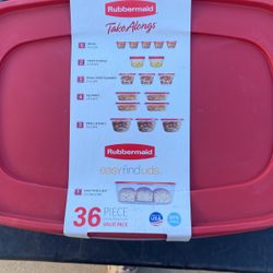 Rubbermaid Take Away 36 Piece Set 