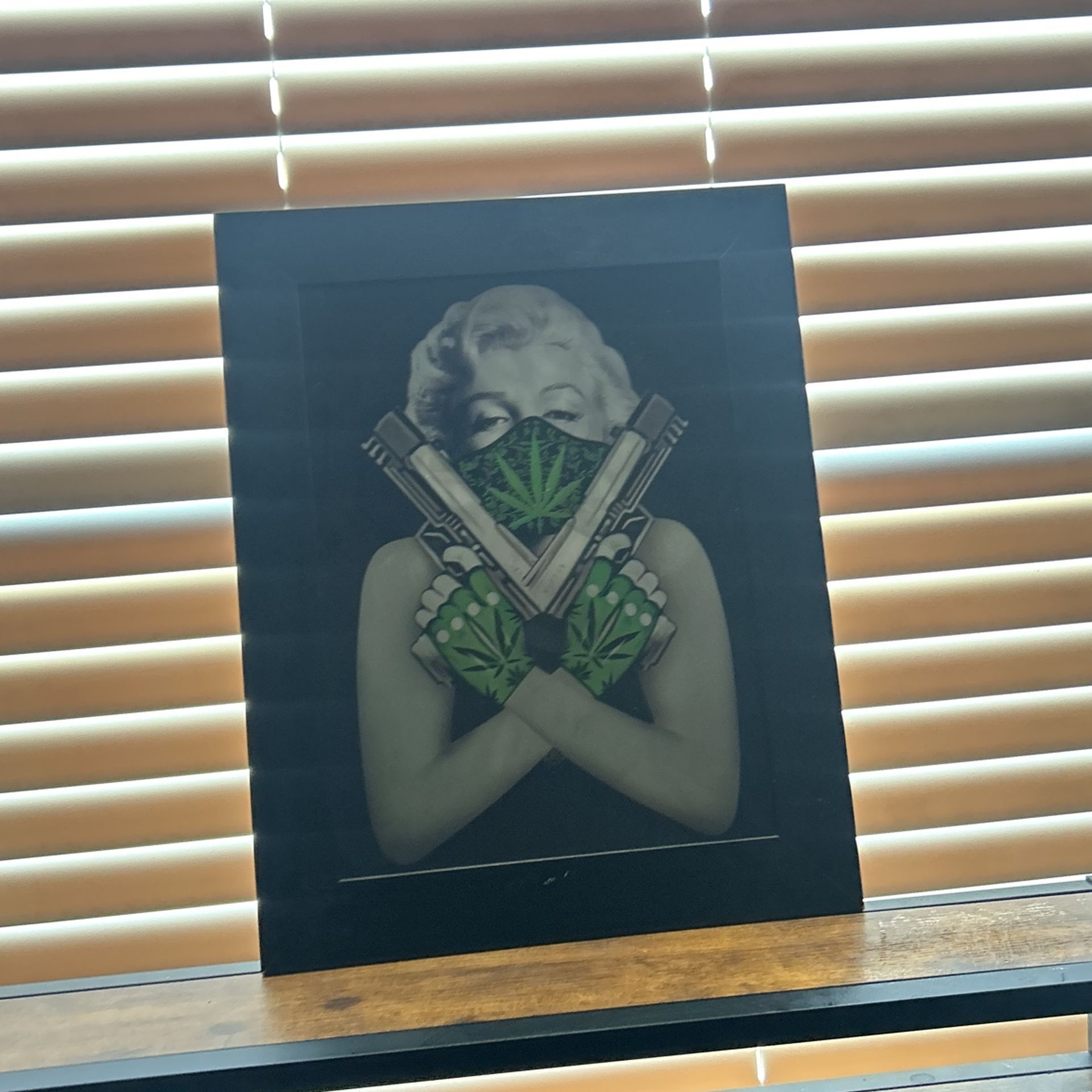 3D Holographic Marilyn Monroe Art Wall