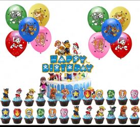 Paw Patrol Birthday Party Decoration Set