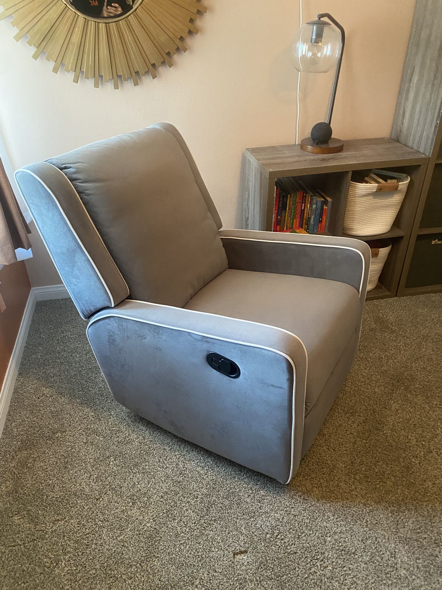 nursery recliner rocking chair