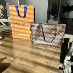Authentic Neverfull Louis Vuitton Bag