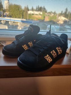 Adidas campus 00s black  leopard  women's shoe