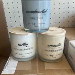 Six Pack Of Candles, 3 Scents; 2 Candles Per Scent 