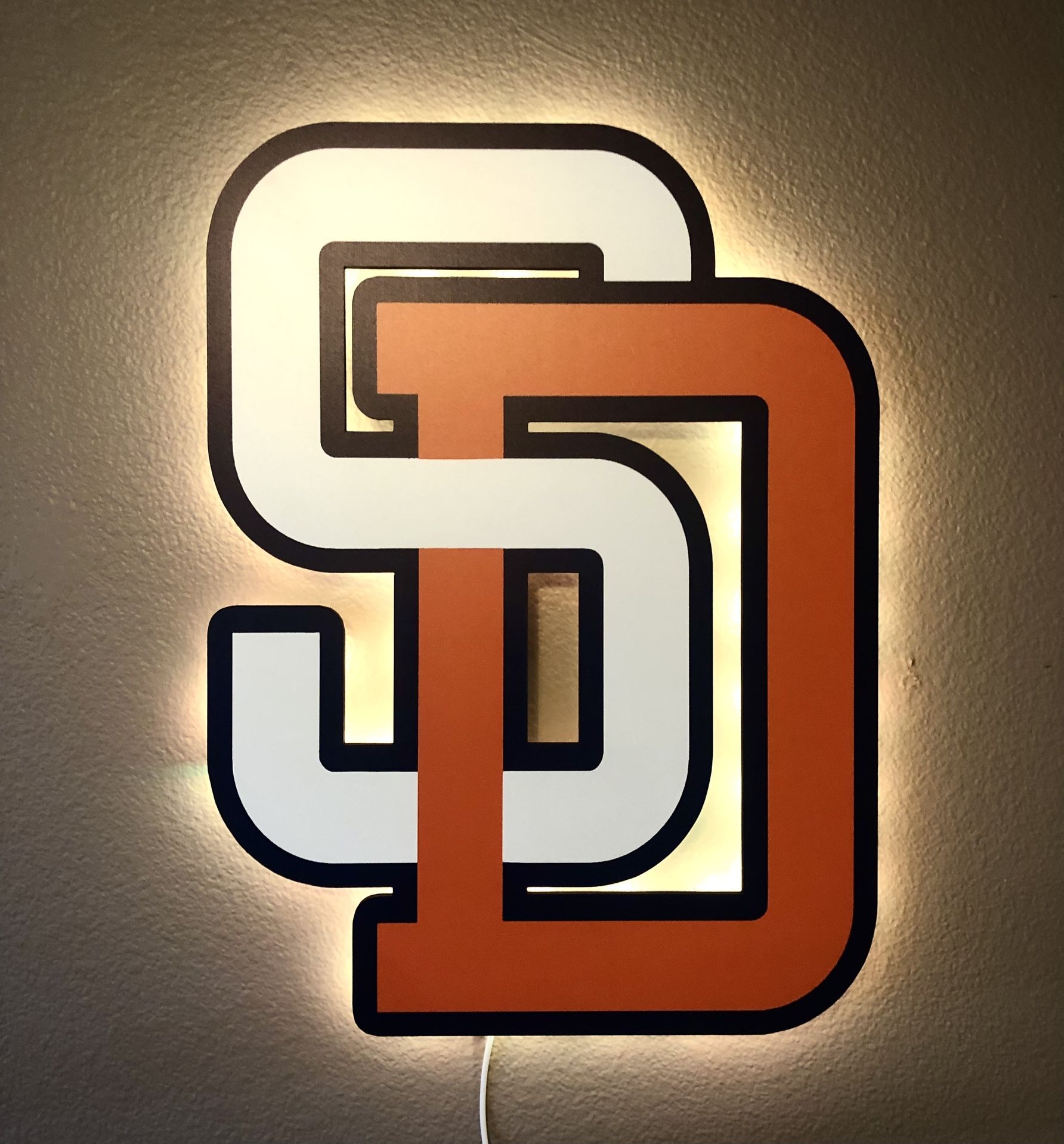 San Diego Padres Neon Sign