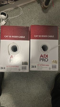 Cat 5E Riser cable/ security camera wire