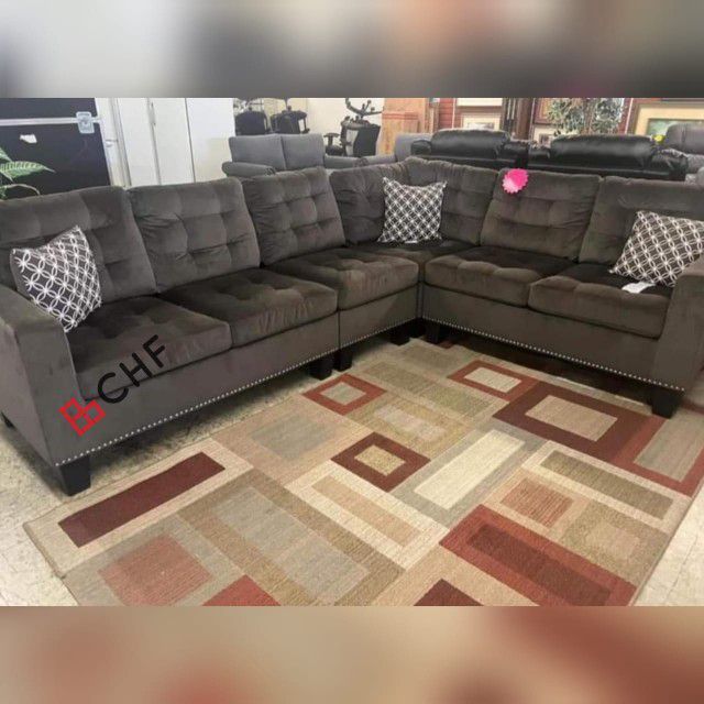 Fabric Living Room  Sectional Sofa 