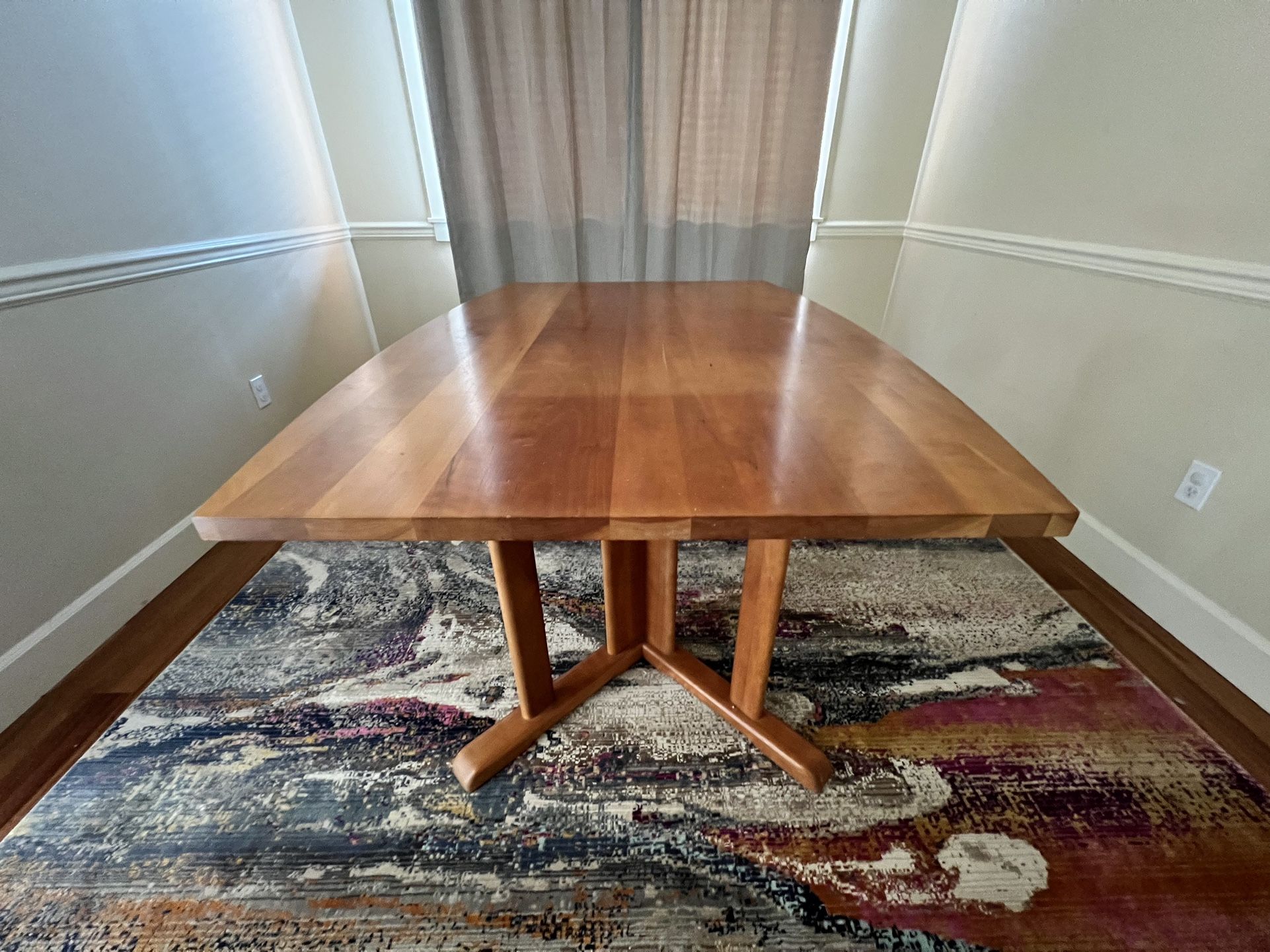 Schoenfeld Interiors Solid Maple Table