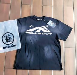 BLACK HELLSTAR TEE SIZE XL