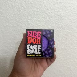 NeeDoh Fuzz Ball Flower Power 🌸💜