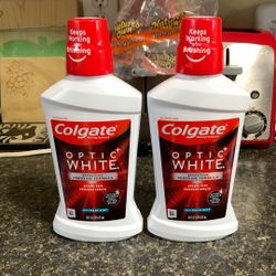 Colgate Optic White Mouthwash-2 Items!($11.28+ Value)
