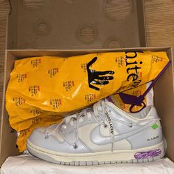 Nike Off white Dunk lot 03/50