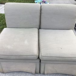 Upholstered Chairs X 2