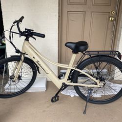 Electric Tan Bike