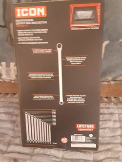 ICON Professional Double Box Ratcheting Wrench Set
