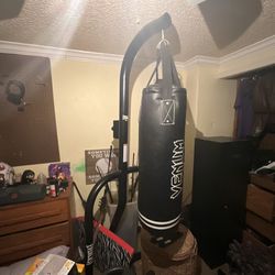 Punching Bag With Stand And Speed Bag Set Up