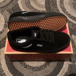 Vans Seldan Suede Black/Black Size 10 Mens