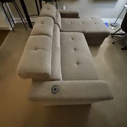 Tan Sectional Couch 