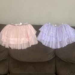 Two Girls Skirts Size 5 