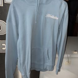 Light Blue Hollister Hoodie
