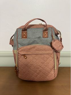 Diaper Backpack - Travel Bassinet and Changing Pad