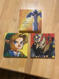 Legend of Zelda canvases