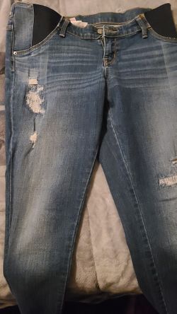 Maternity Pants Size Medium With Elastic Bands 