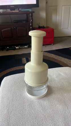 Manual Food Chopper Press Dicer