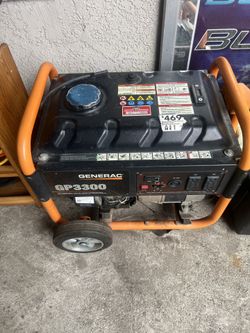 Generac gp3300 generator