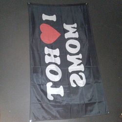 I love hot moms flag