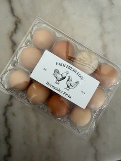Organic eggs