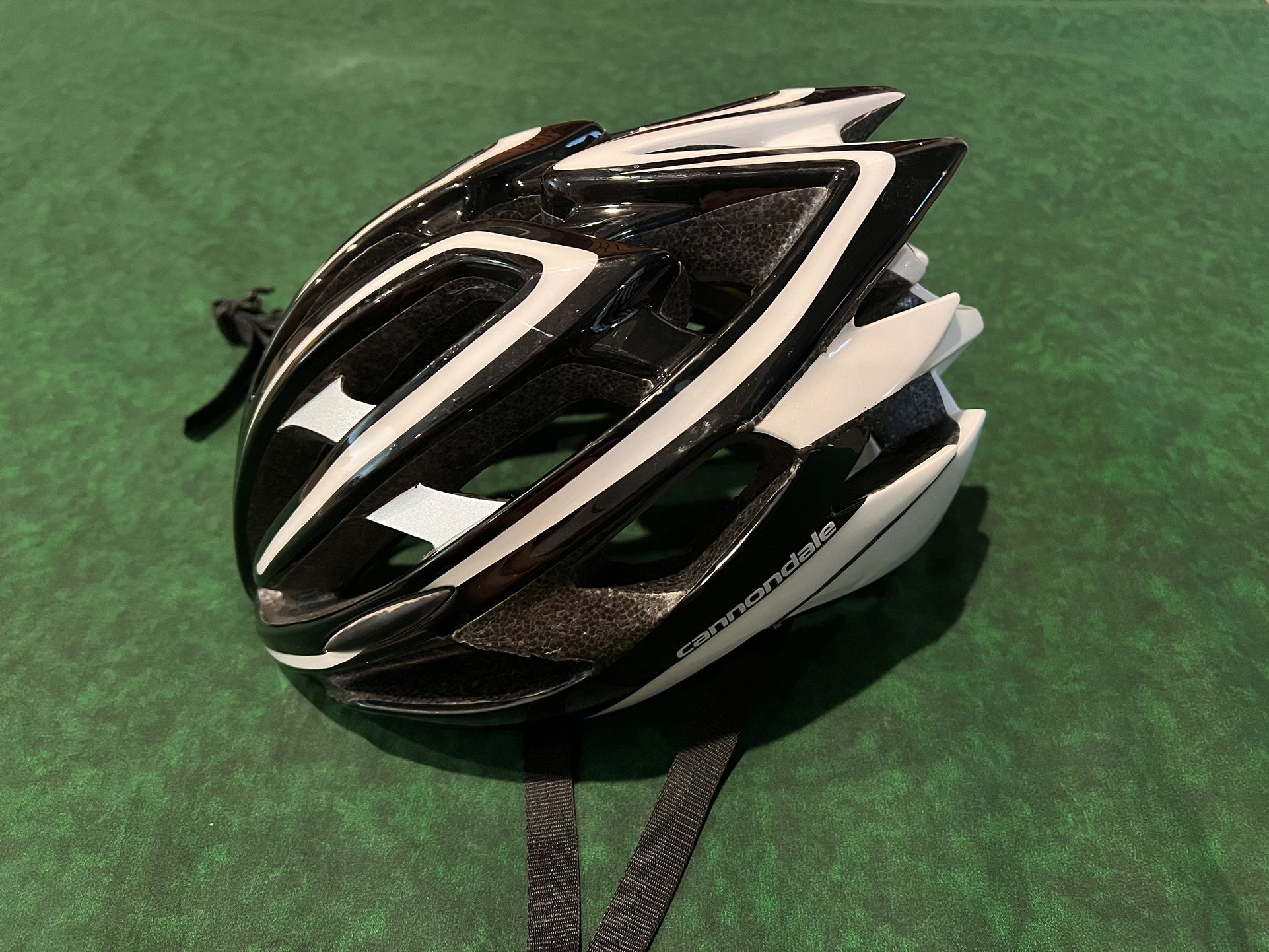 Cannondale - Teramo Bike Helmet - White / Black - Adult Size L/XL