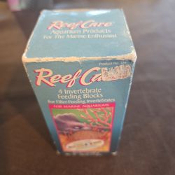 Reef Care Invertebrate Feedin Blocks 