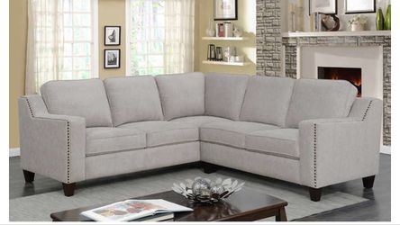 New sectional gray !
