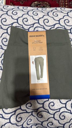 Eddie Bauer canvas utility paint stretchable ultra doable size 36 x 30