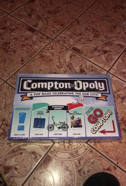 Compton Opoly board game