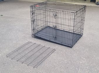 XL 2 Door with Divider Dog Crate