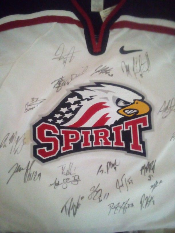 2001 Spirit Signed Jersey 
