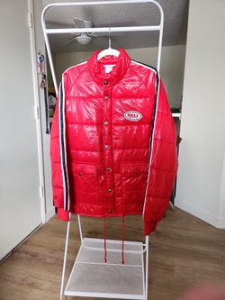 Vintage 1970's Bell Helmet Racing Jacket Sz. L