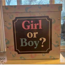 Gender Reveal Box