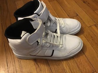 H and M White Athletic Sneakers Size 9
