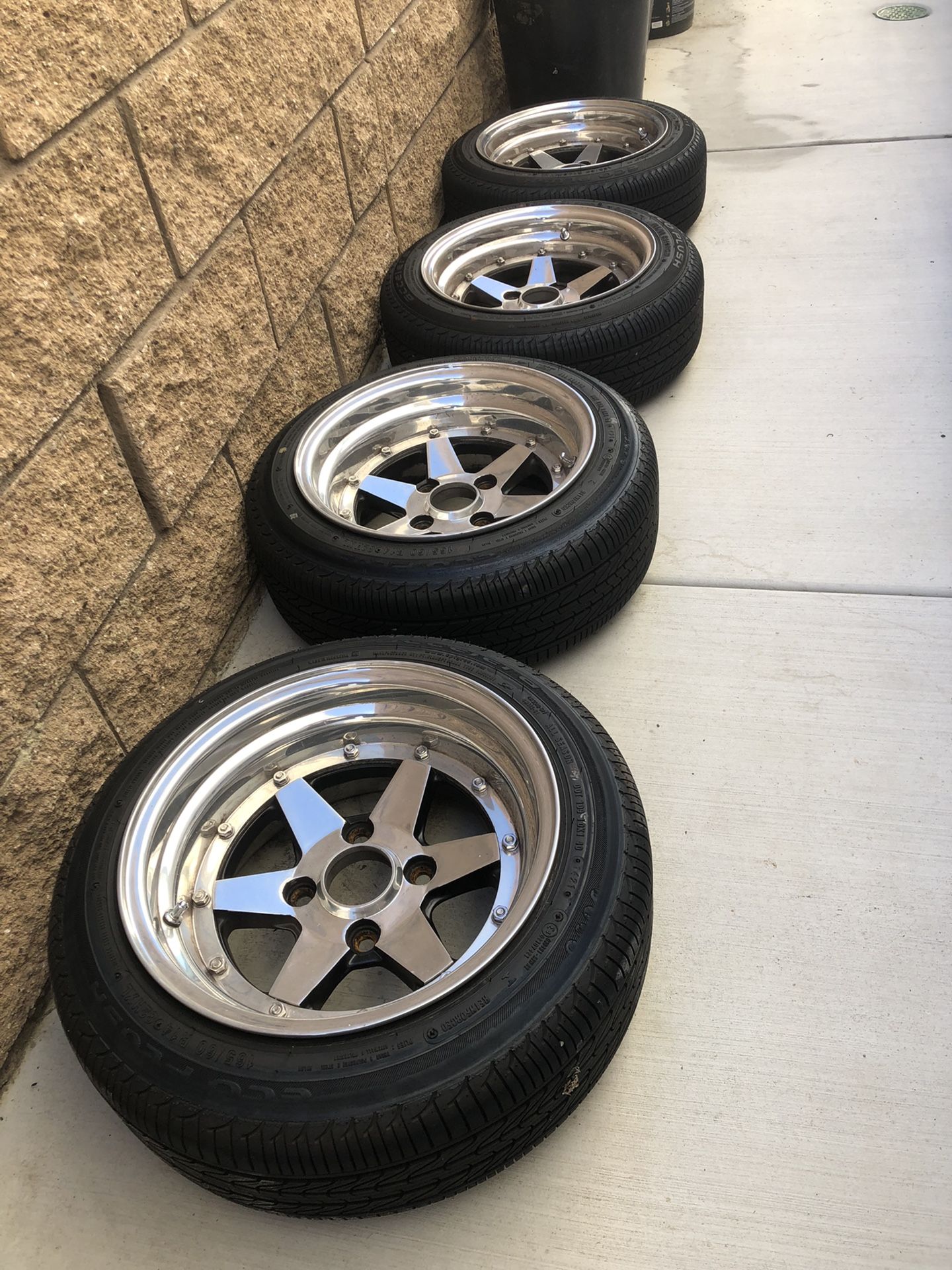 SSR Asuka Racing Corp F1 Turbo 14x7.5 & 7 4x114.3 (TRADE)