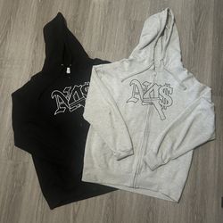Not4Sale Zip Up Hoodies