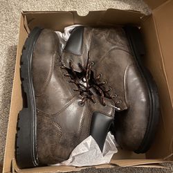 Steel toe work Boots