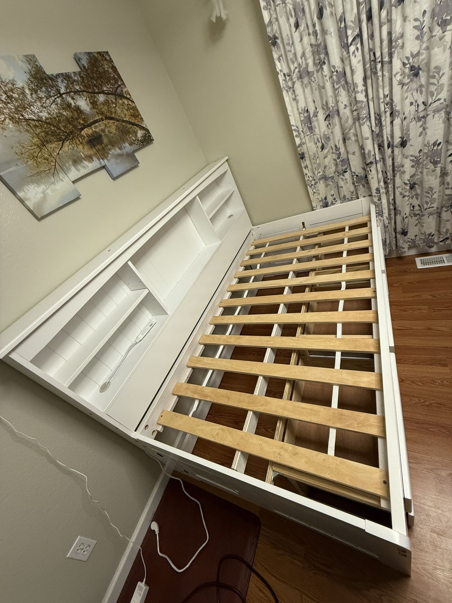 Twin Size Bed Frame With Hatch