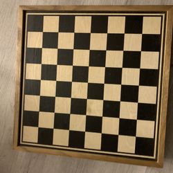 Wooden Chess Set 2 in 1
