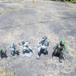1985&1998 Godzilla Action Figure Lot