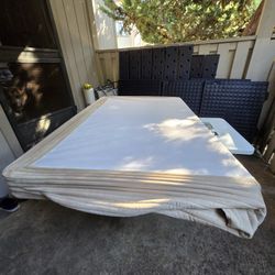 Select Comfort Sleep Number Plastic Queen Size Foundation Frame With Foldable Box Spring