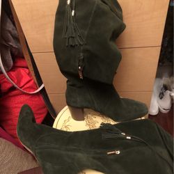 Karl Lagerfeld Knee Hi Caffès Boots.Size9 New