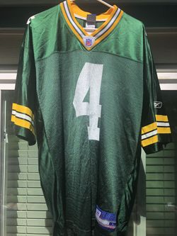 Vintage Reebok NFL Brett Favre Green Bay Packers Jersey