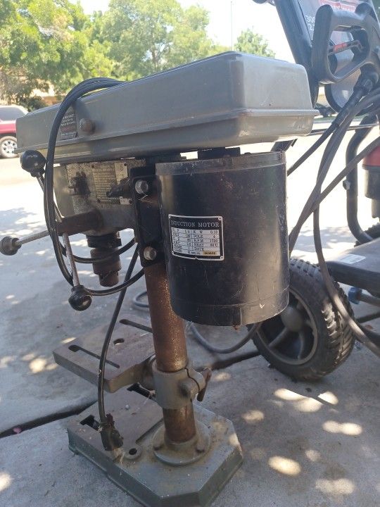 Five speed drill press